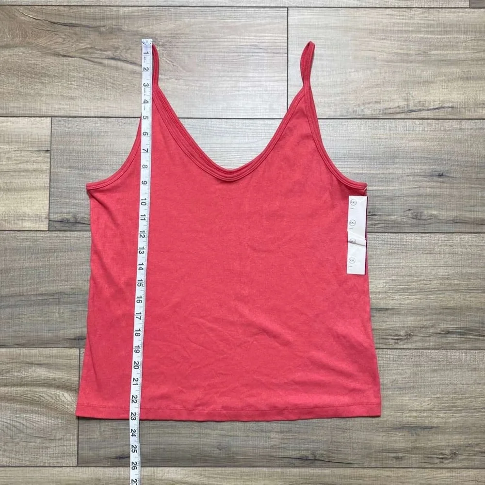 Universal Thread Women's Ribbed Camisole‎ Tank Top Size XXL Pottery Red
